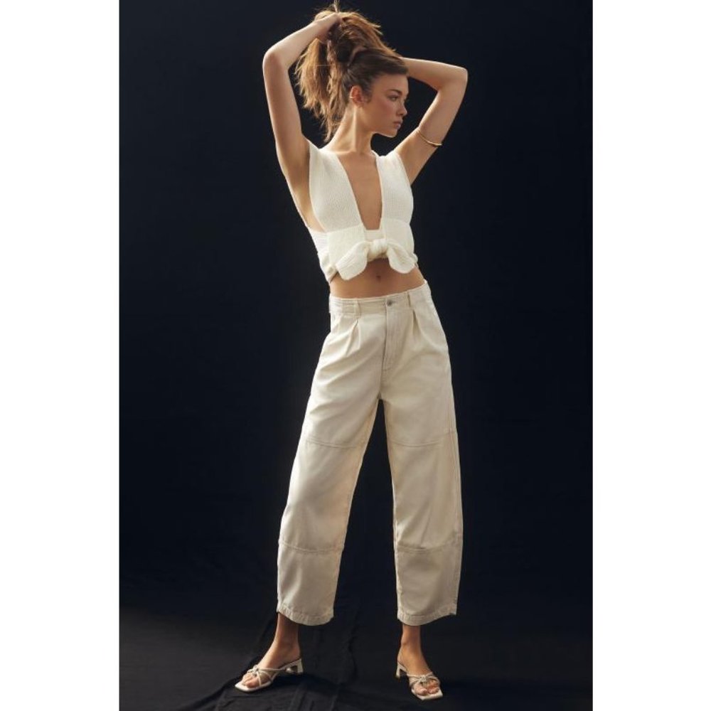 Citizens of Humanity Hadley Curved Surplus Pants - Cream